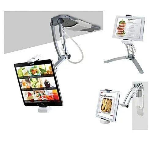 CTA 2-in-1 Kitchen Mount Tablet Stand for 7-13 Inch Tablets