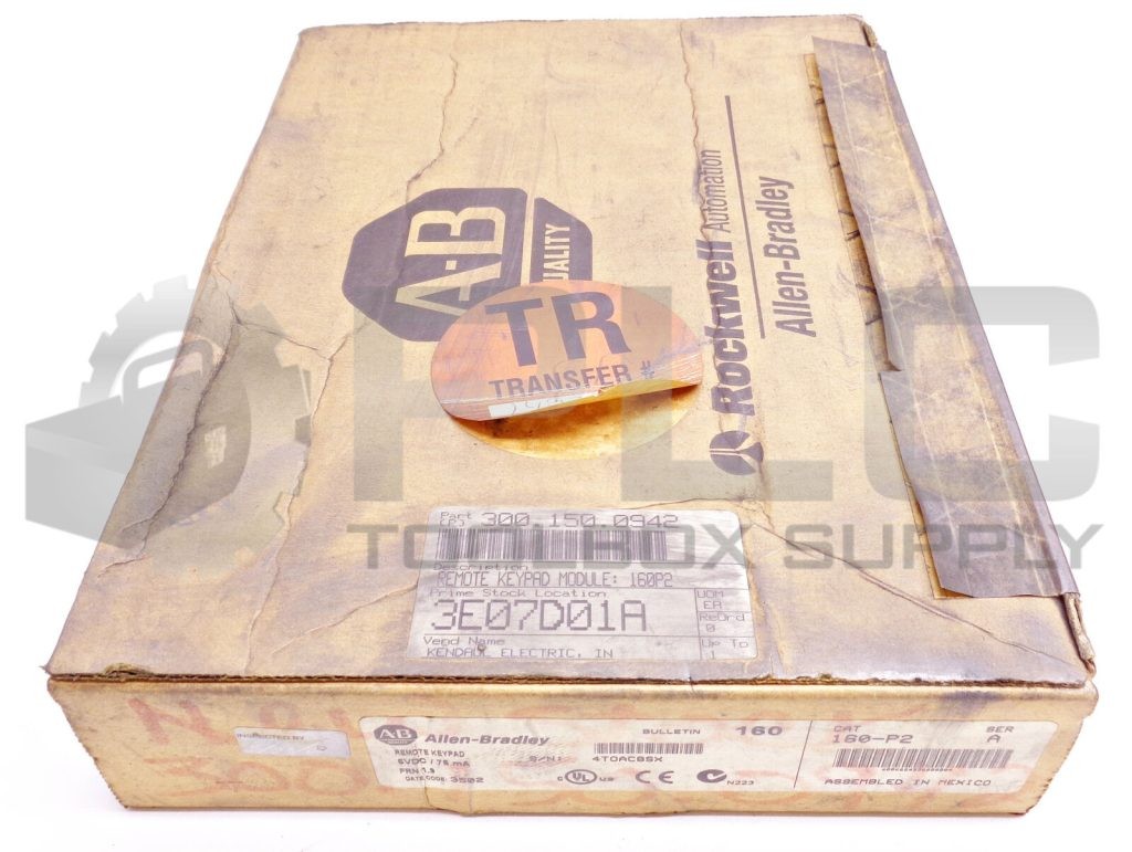 NEW SEALED ALLEN BRADLEY 160-P2 SER A REMOTE KEYPAD