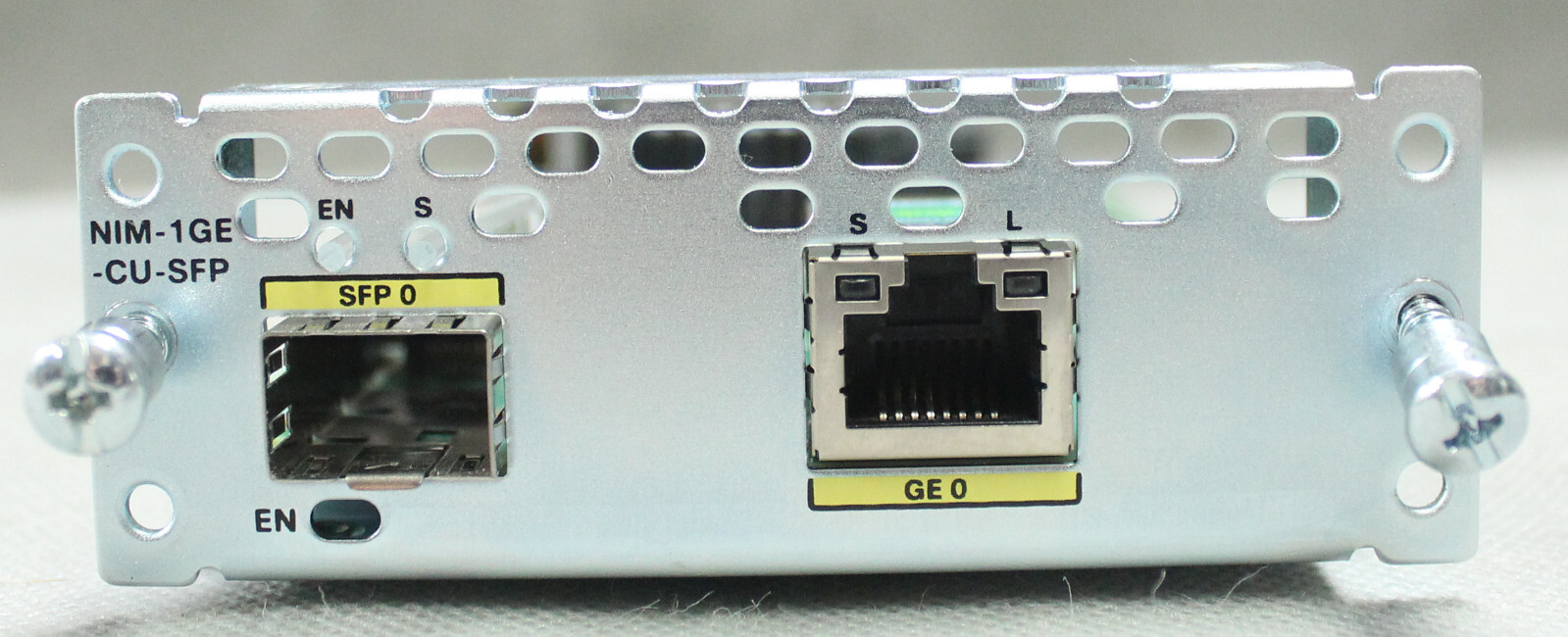 Cisco NIM-1GE-CU-SFP 1-Port GE/SFP Network Interface Module For ISR 4000/4300