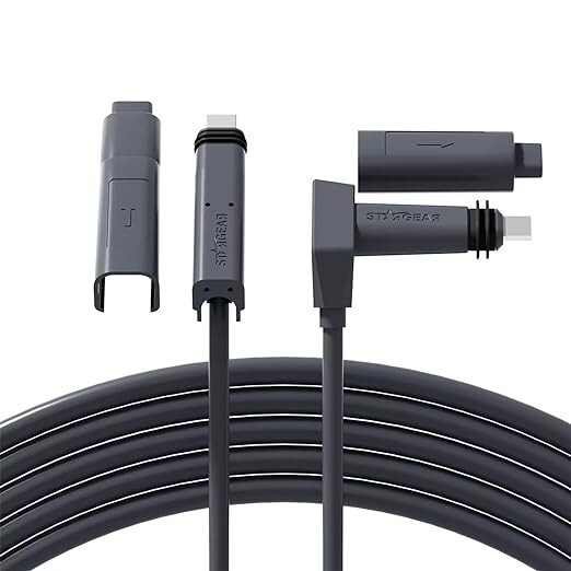 Stargear Klutchtech Starlink Cable with End Caps-(150FT/46M)