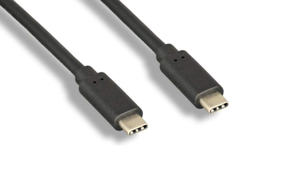 3FT USB 3.1 Type-C Cable Data USB-C Black CC 1Meter