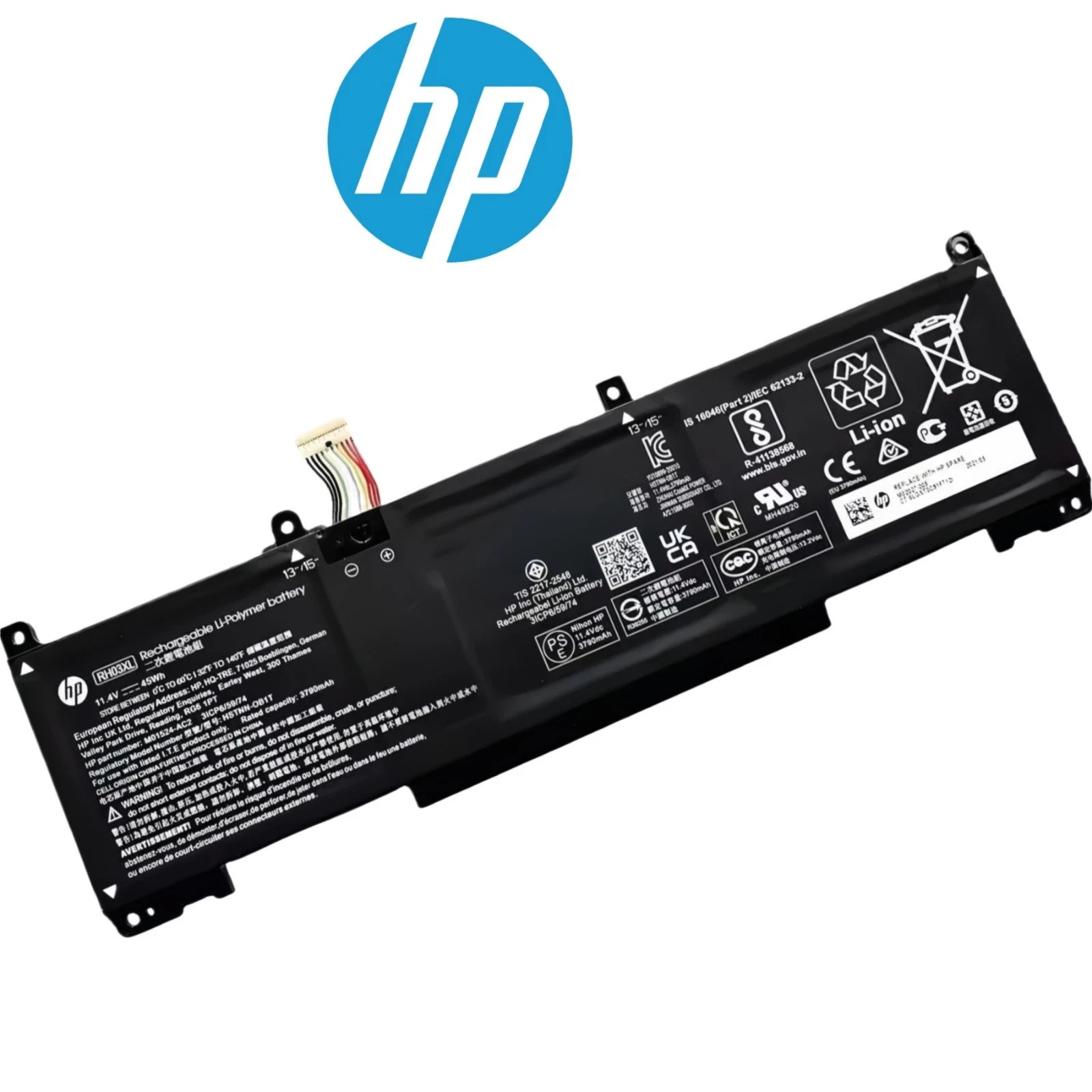 NEW Genuine RH03XL Battery For HP EliteBook 630 640 830 G9 G10 G11 650 655 G9