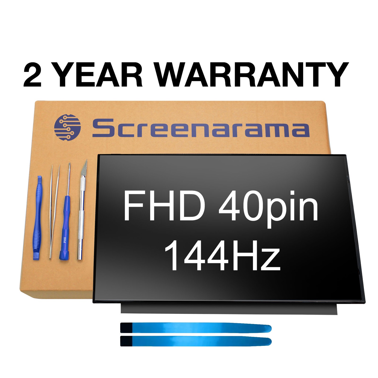 HP pn N84474-001 for Victus 15-FB 144Hz IPS LCD Screen + Tools SCREENARAMA