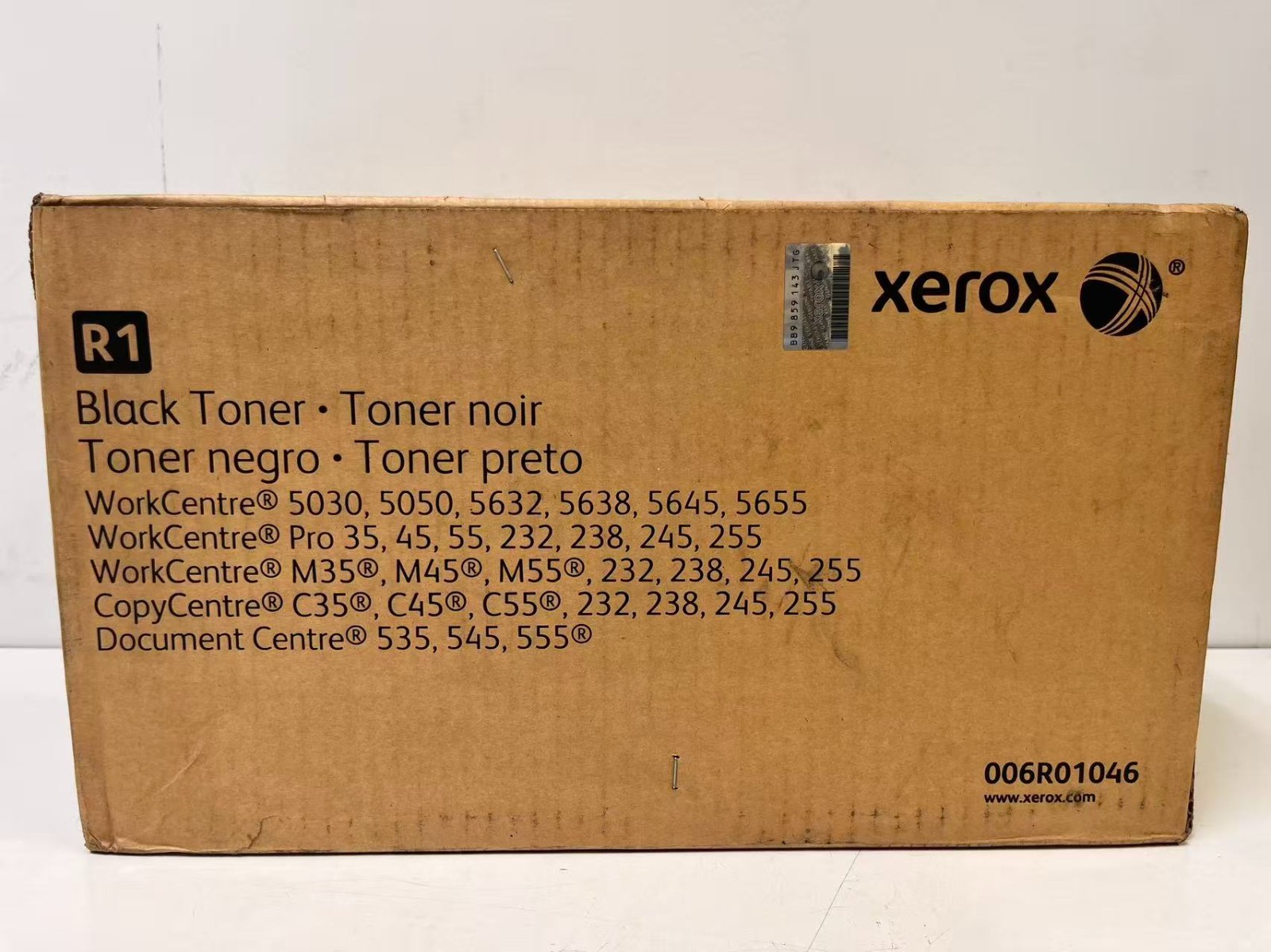 XEROX 006R01046 6R1046 (1) Black Toner noir  Genuine OEM