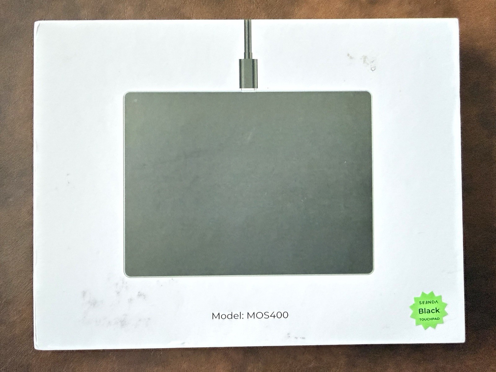 Seenda MOS400  Portable Ultra Slim Wired Trackpad With Manual, Black