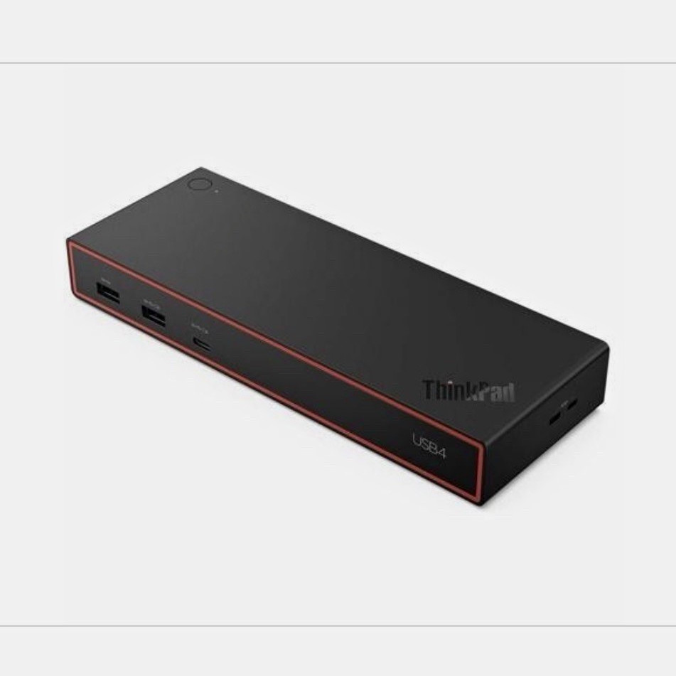 Lenovo ThinkPad USB4 Dock 5000 Docking Station Black USB-C USB-A