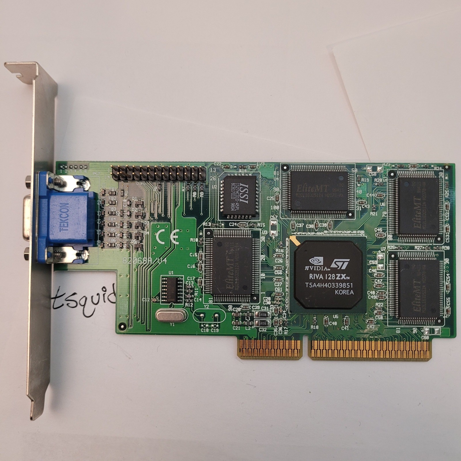 Jaton Video-78AGP-3D NVIDIA Riva 128ZX 8MB AGP Video Card Vtg Graphics 82068A/V4