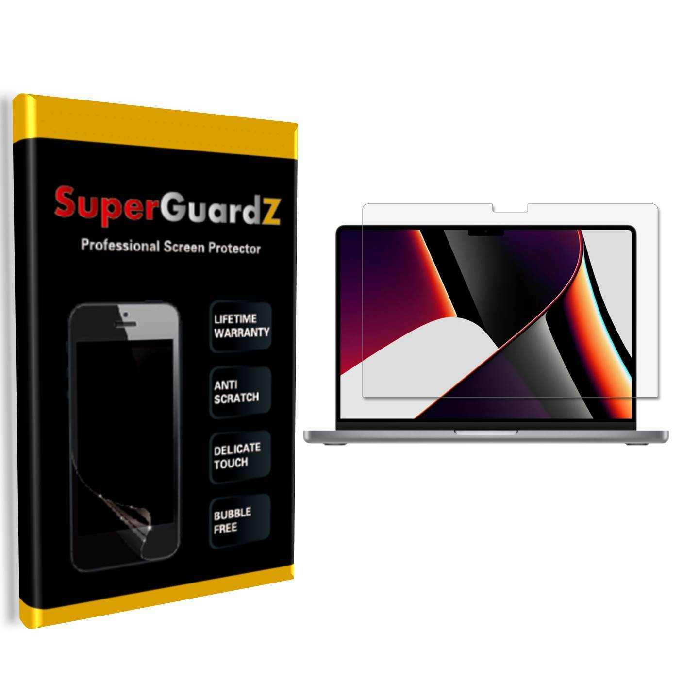 2X Clear Screen Protector Guard Shield For Apple Macbook Pro 16 inch (2022/2021)