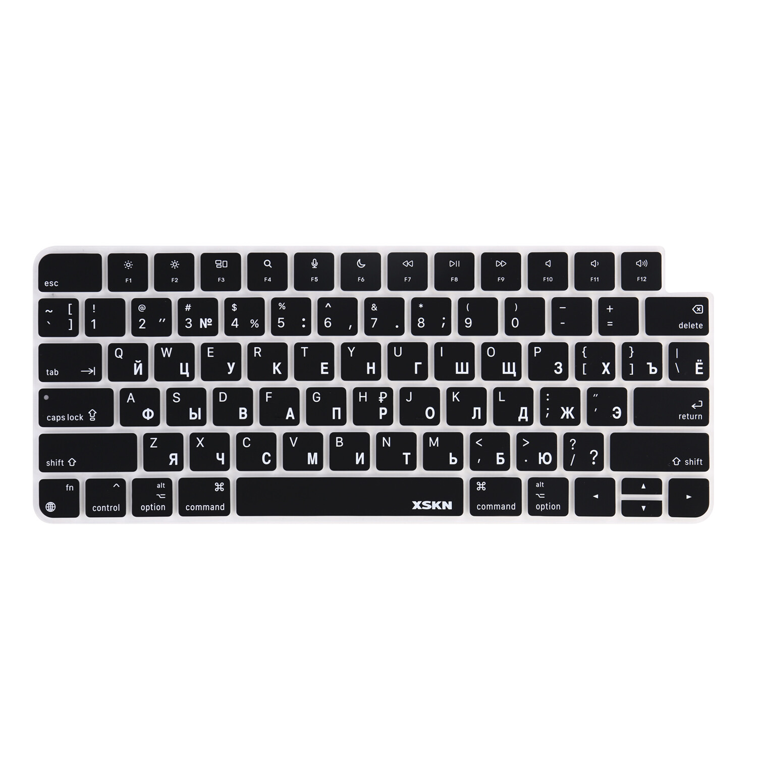 XSKN Russian Silicone Keyboard Cover Skin for 2021-2024 iMac 24" Magic Keyboard