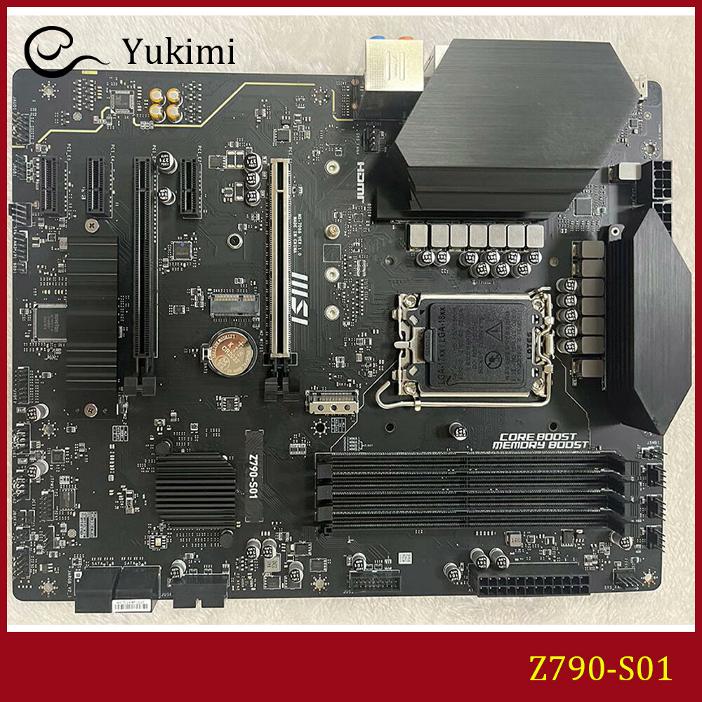FOR MSI Z790-S01 DDR5*4 LGA 1700 192GB HDMI 1.4+DisplayPort 1.4 Motherboard Test