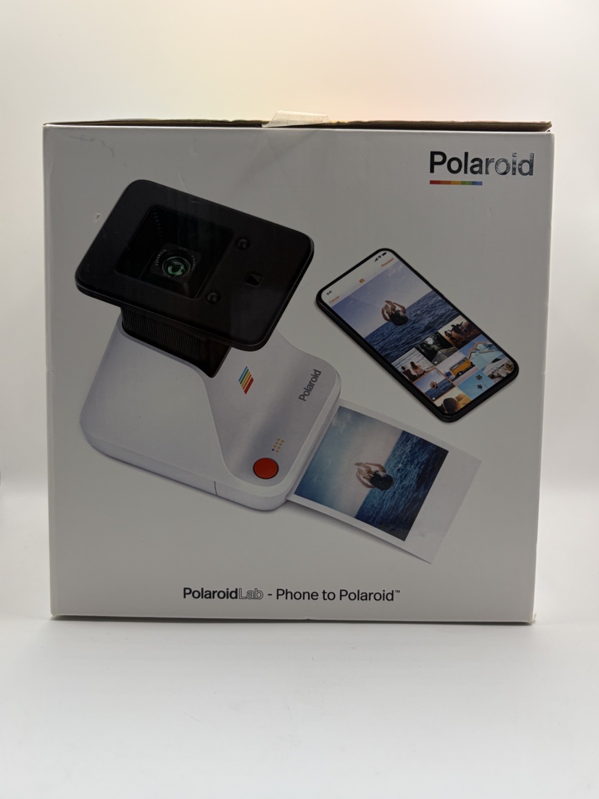 Polaroid Lab I-Type/600 Film Instant Photo Printer 009019 - CIB - TESTED