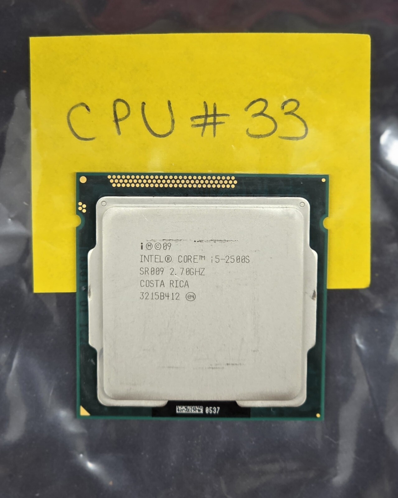 2.7 Ghz 2nd Gen Intel Core i5-2500S Quad-Core Processor SR009 Socket LGA1155 #33