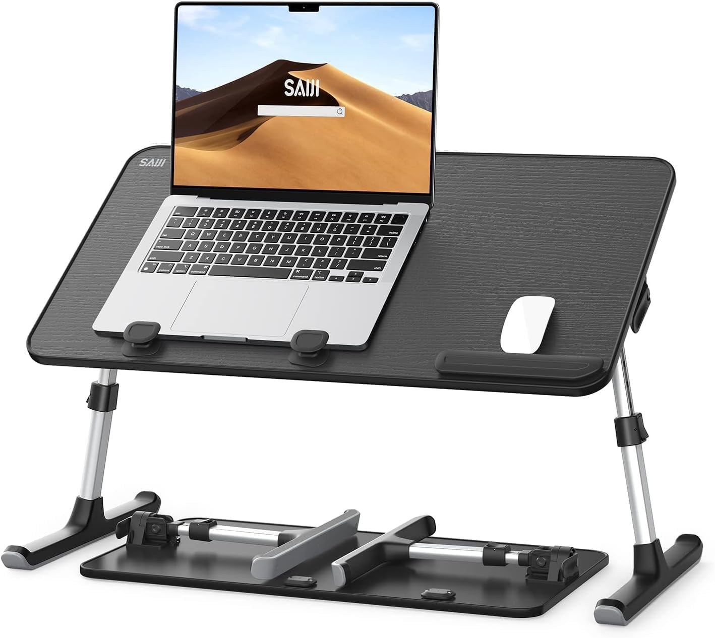 Height & Angle Adjustable Laptop Stand for Bed,Lap Desk Bed Tray Table-Lightweig
