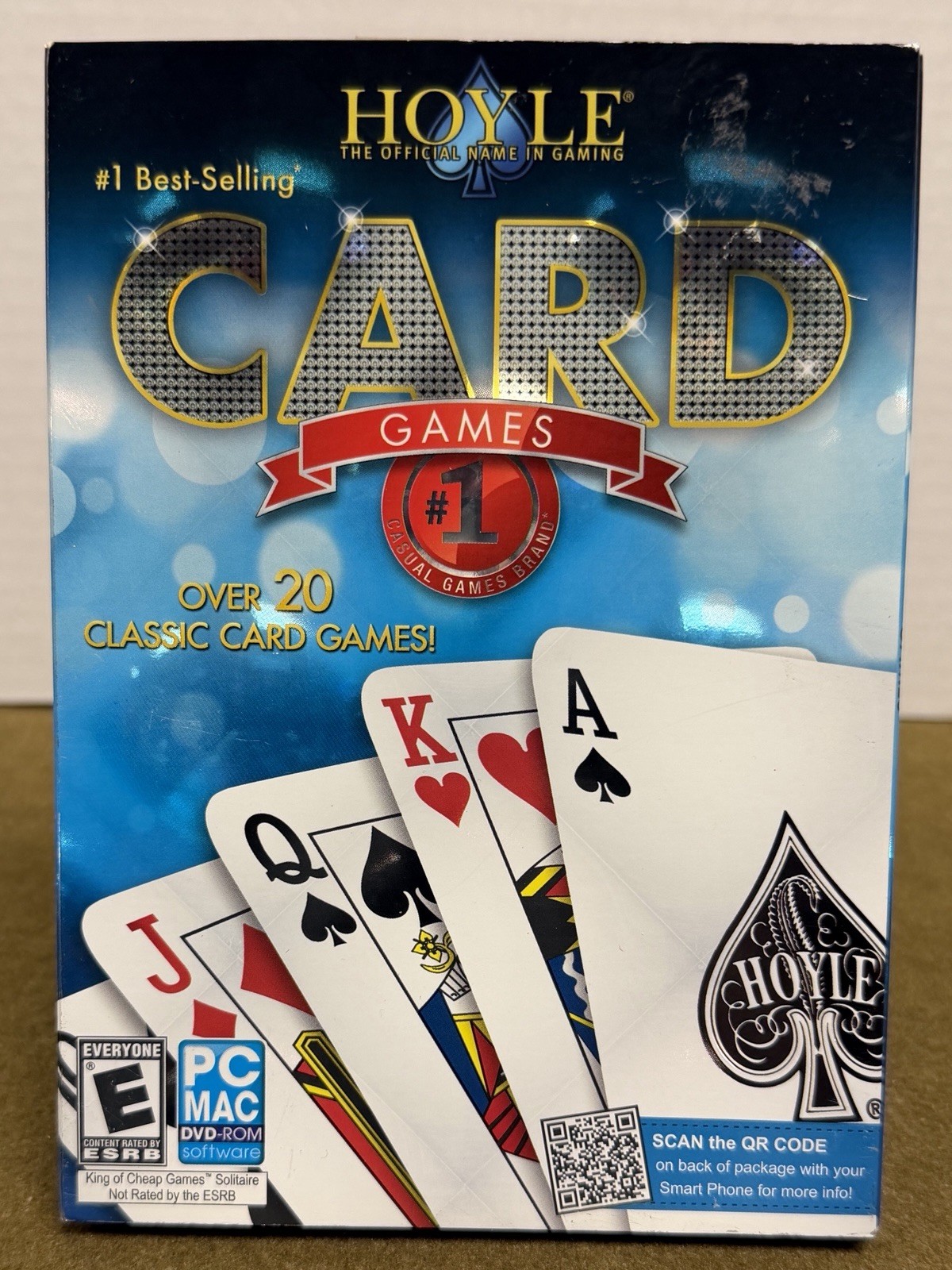 NEW Hoyle Card Games PC or Mac Over 20 Classic Games 2012 New Sealed