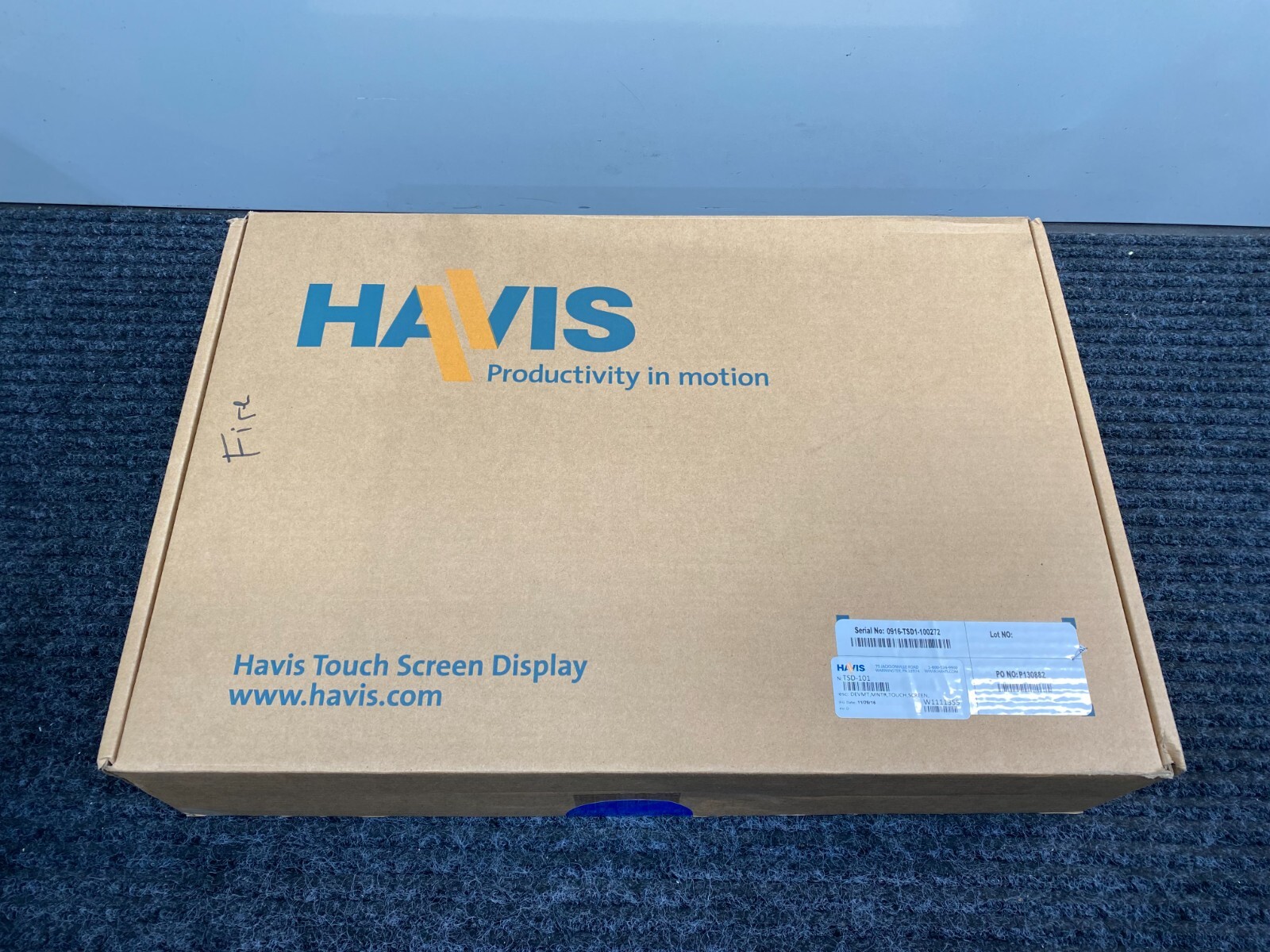 Havis TSD-101 Touch Screen Display