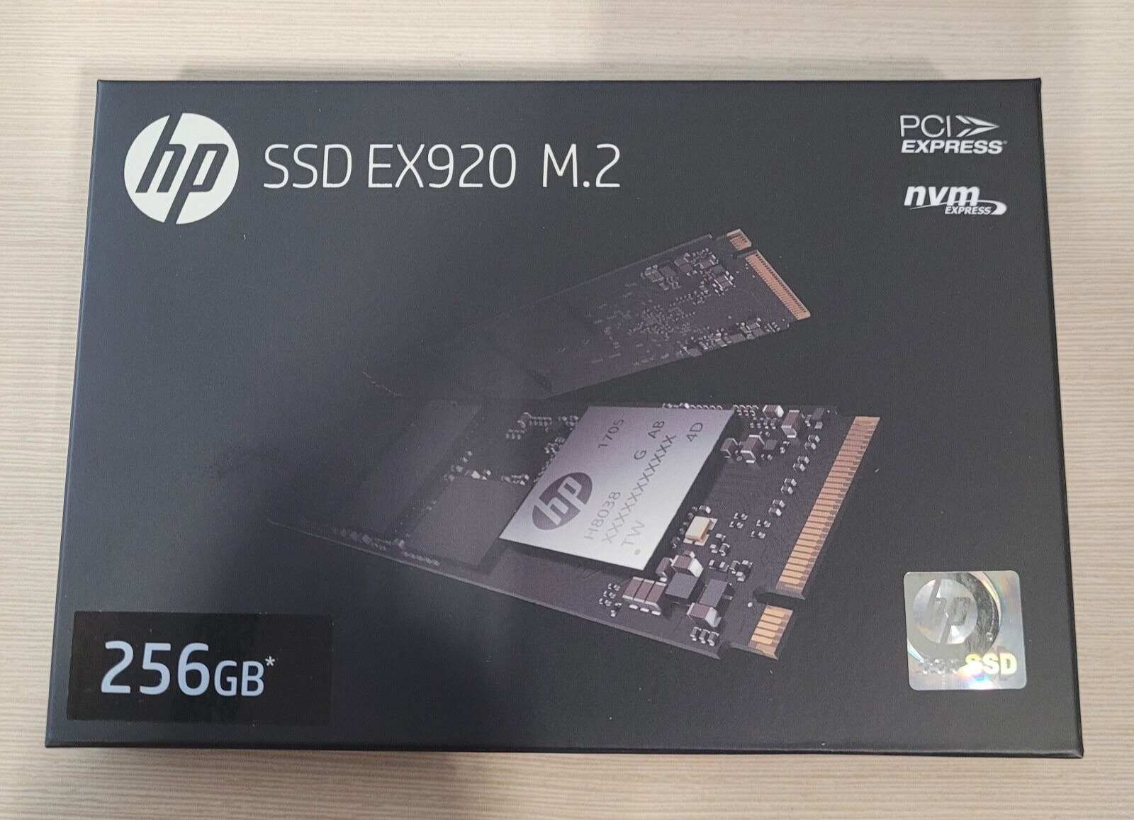 HP EX920 M.2 256GB PCIe 3.0 x4 NVMe 1.3 SSD Internal Drive 2YY45AA#ABC