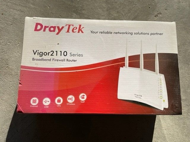 NEW in Box DrayTek Vigor2110 Broadband Router/Firewall