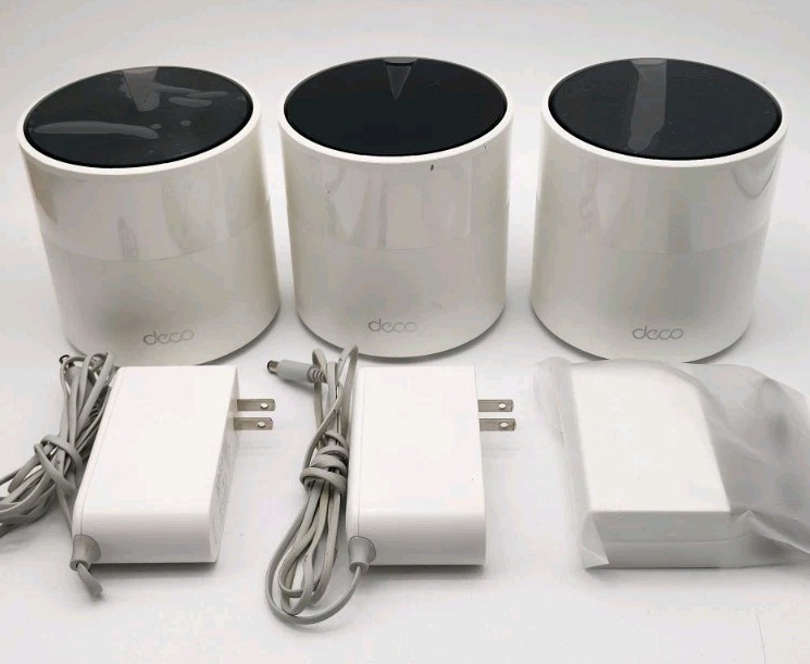 TP-Link Deco X55 Pro AX3000 Whole Home Mesh Wi-Fi 6 System (3-Pack) 2.5G Ports