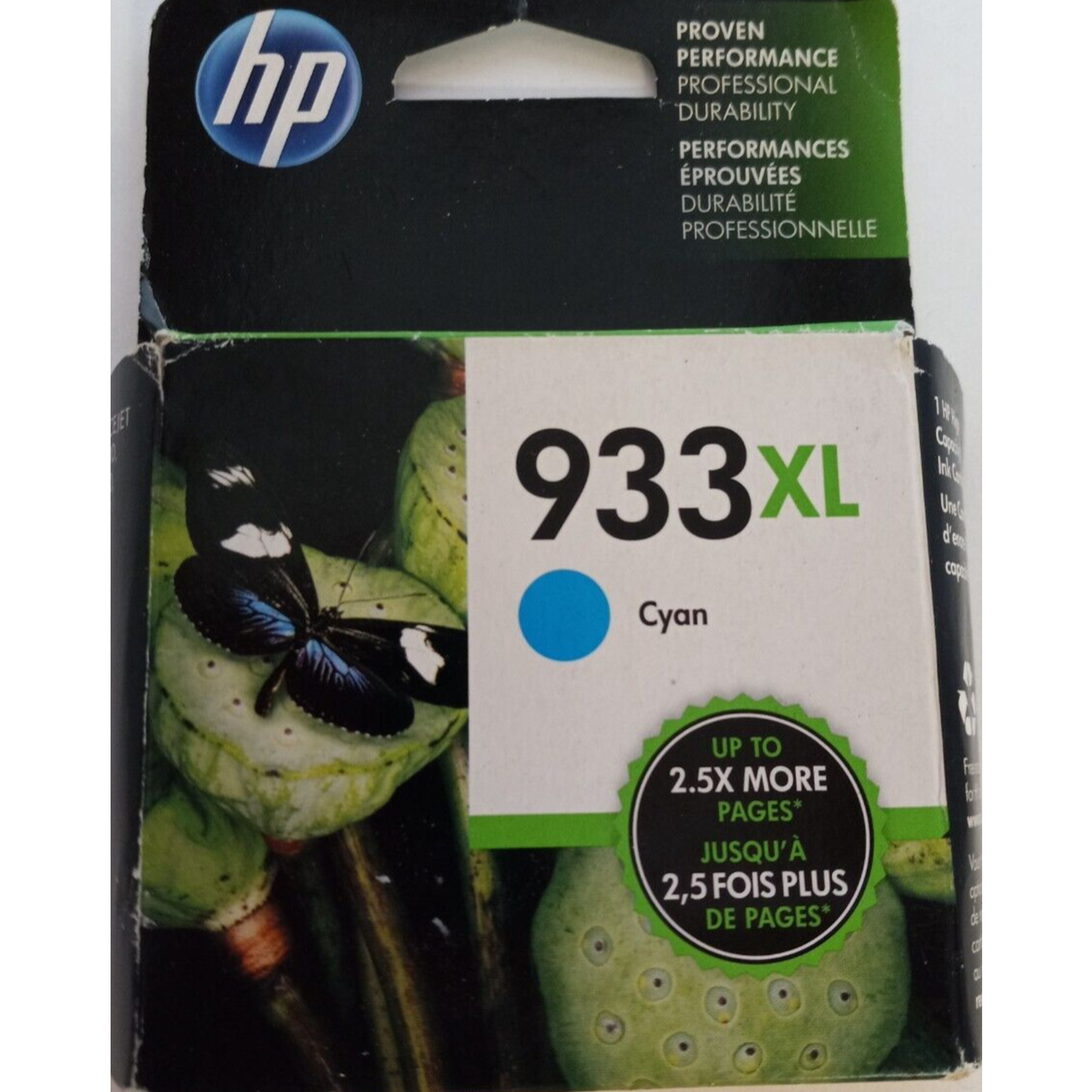 HP Printer Ink - 933XL Cyan - Ink Cartridge