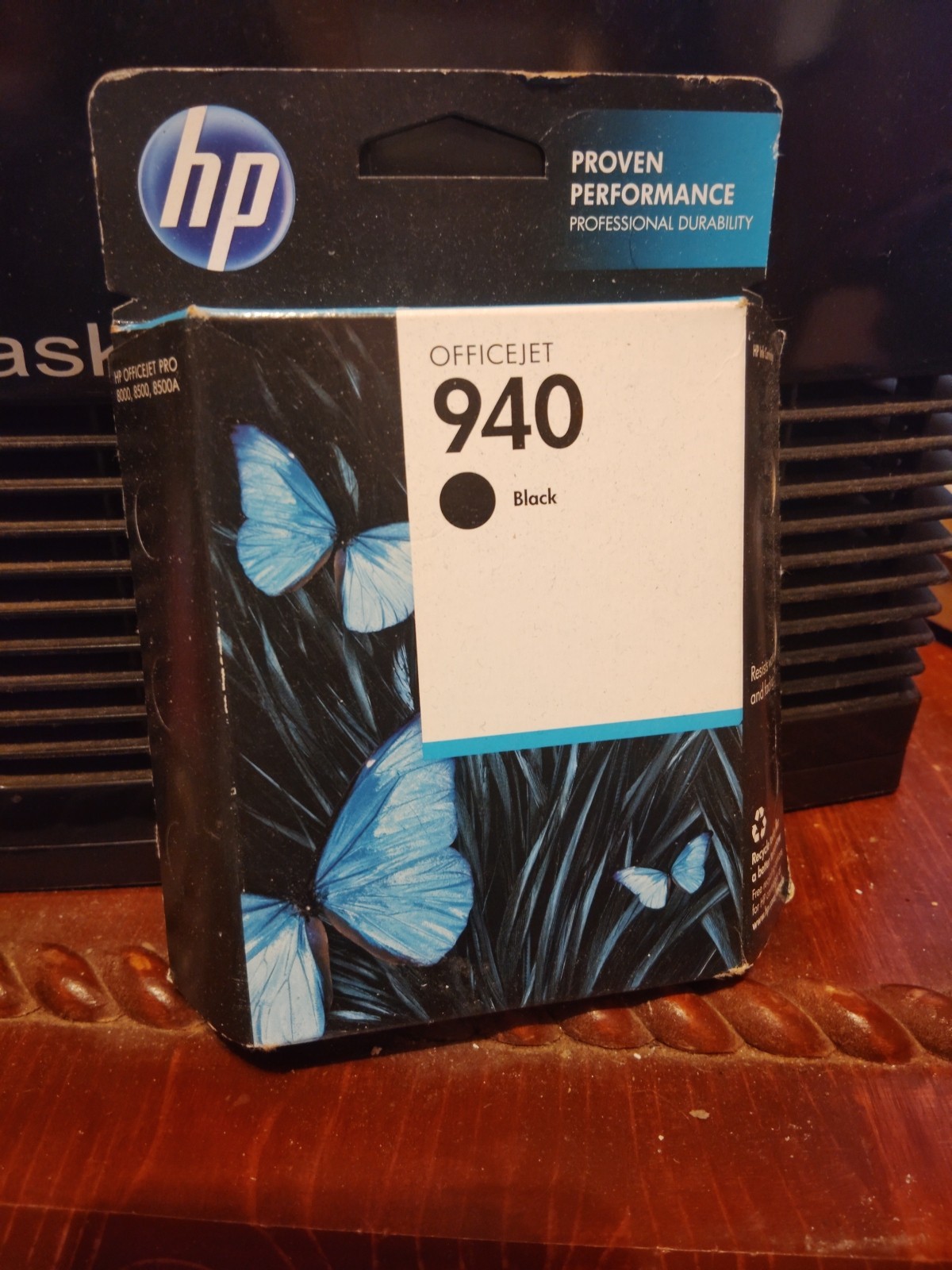  940 Genuine New HP Black Ink OfficeJet Pro 8000 8500 8500A 