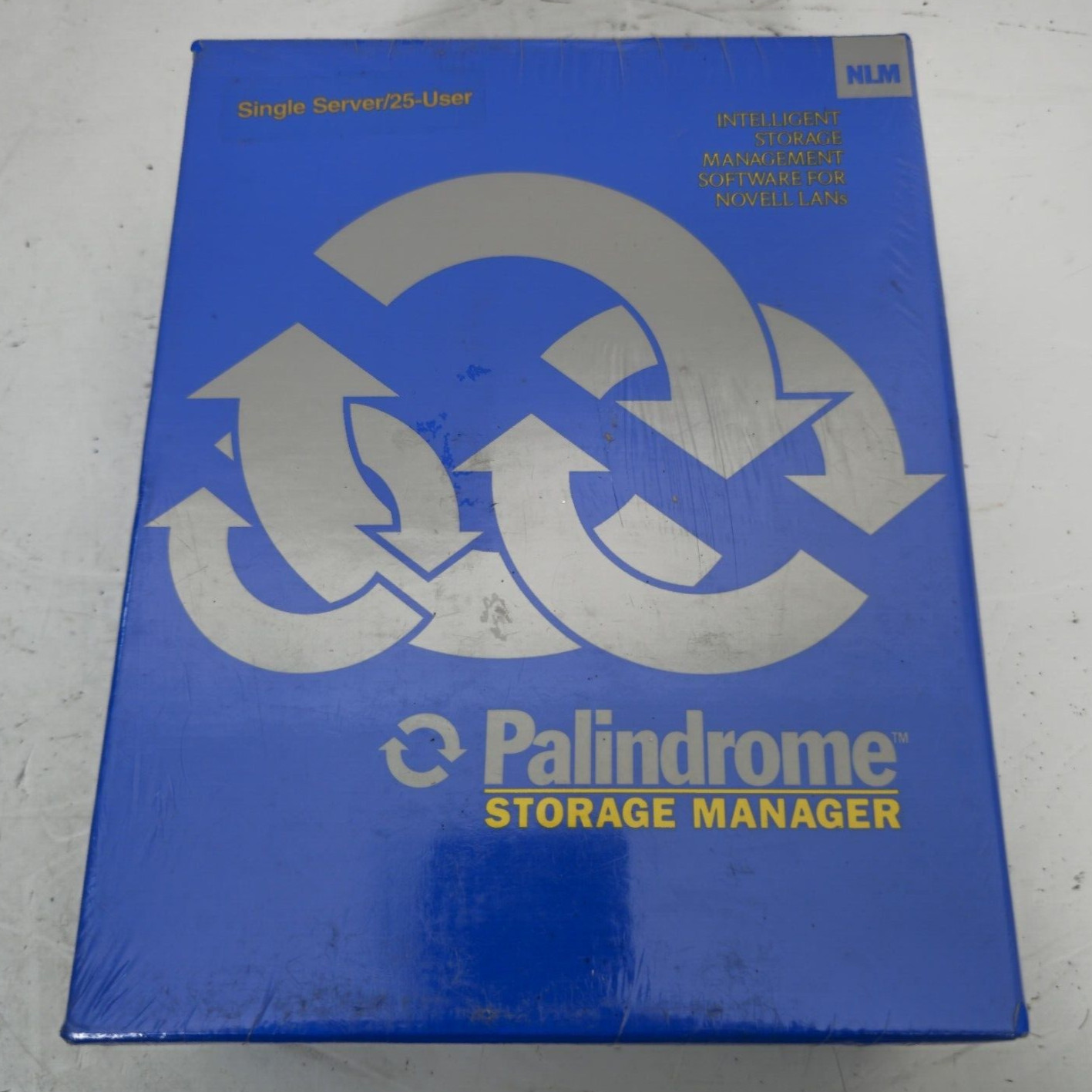 Palindrome Storage Manager 4.0 Novell Netware NLM Single Server 25 User Vintage
