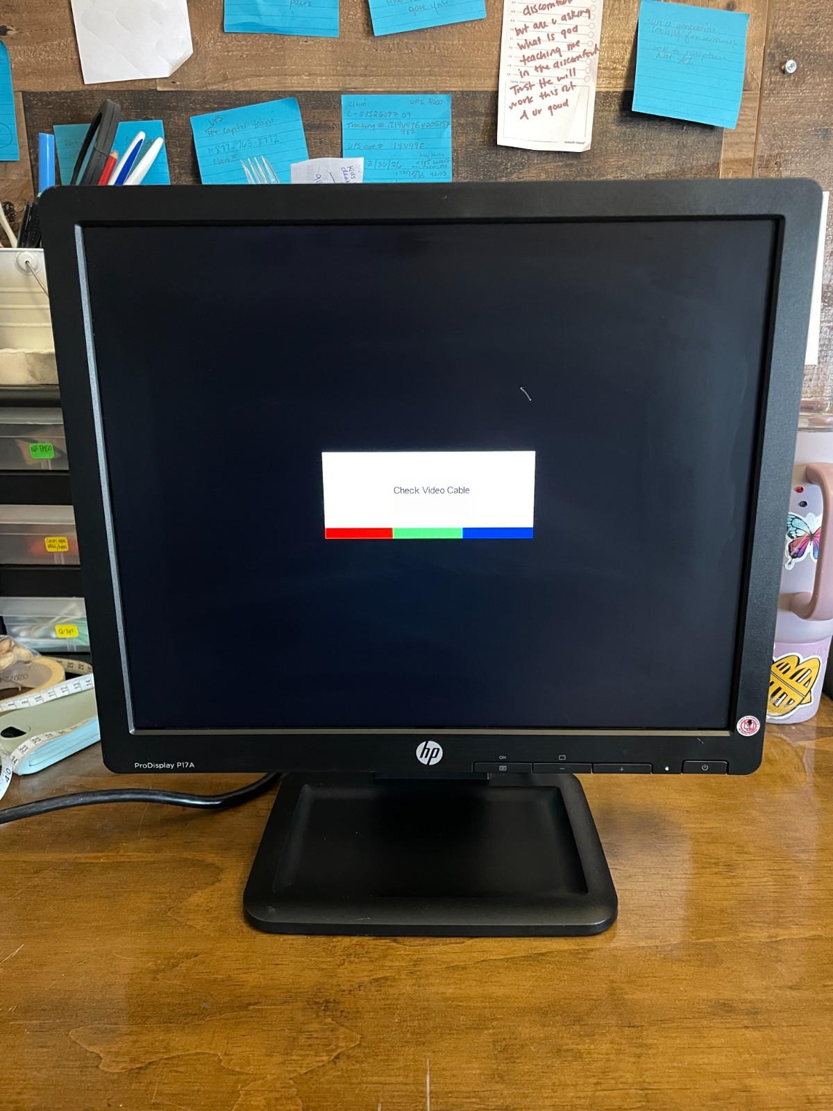 HP ProDisplay P17A 17-inch LED Backlit Monitor