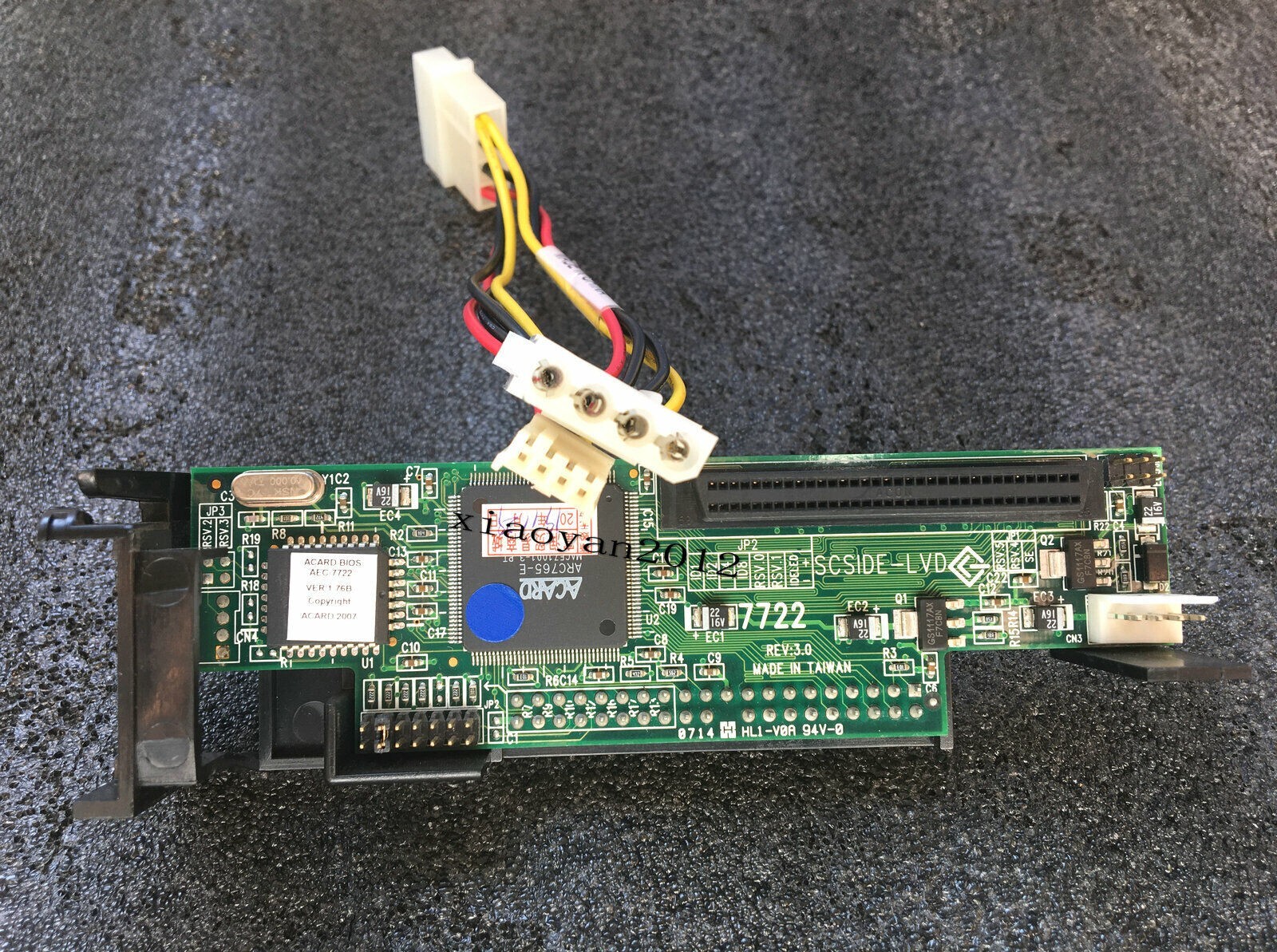 IBM aCard IDE to LVD-SCSI Bridge Adapter AEC-7722 IDE device to SCSI interfa