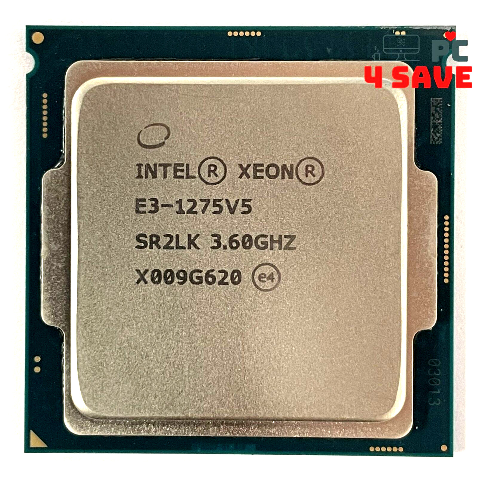 Intel Xeon E3-1275 V5 3.60GHz 4-Core 8MB LGA1151 Server Processor CPU SR2LK 80W
