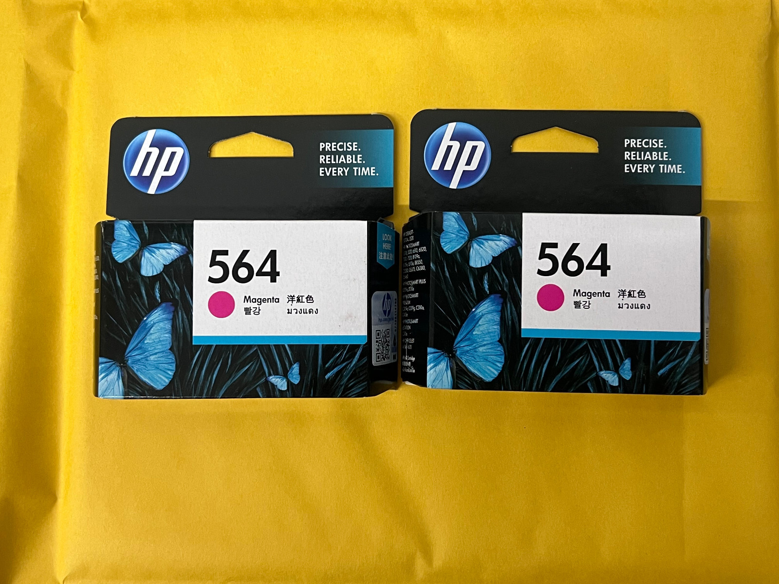 2pcs HP 564 Magenta in Retail Box