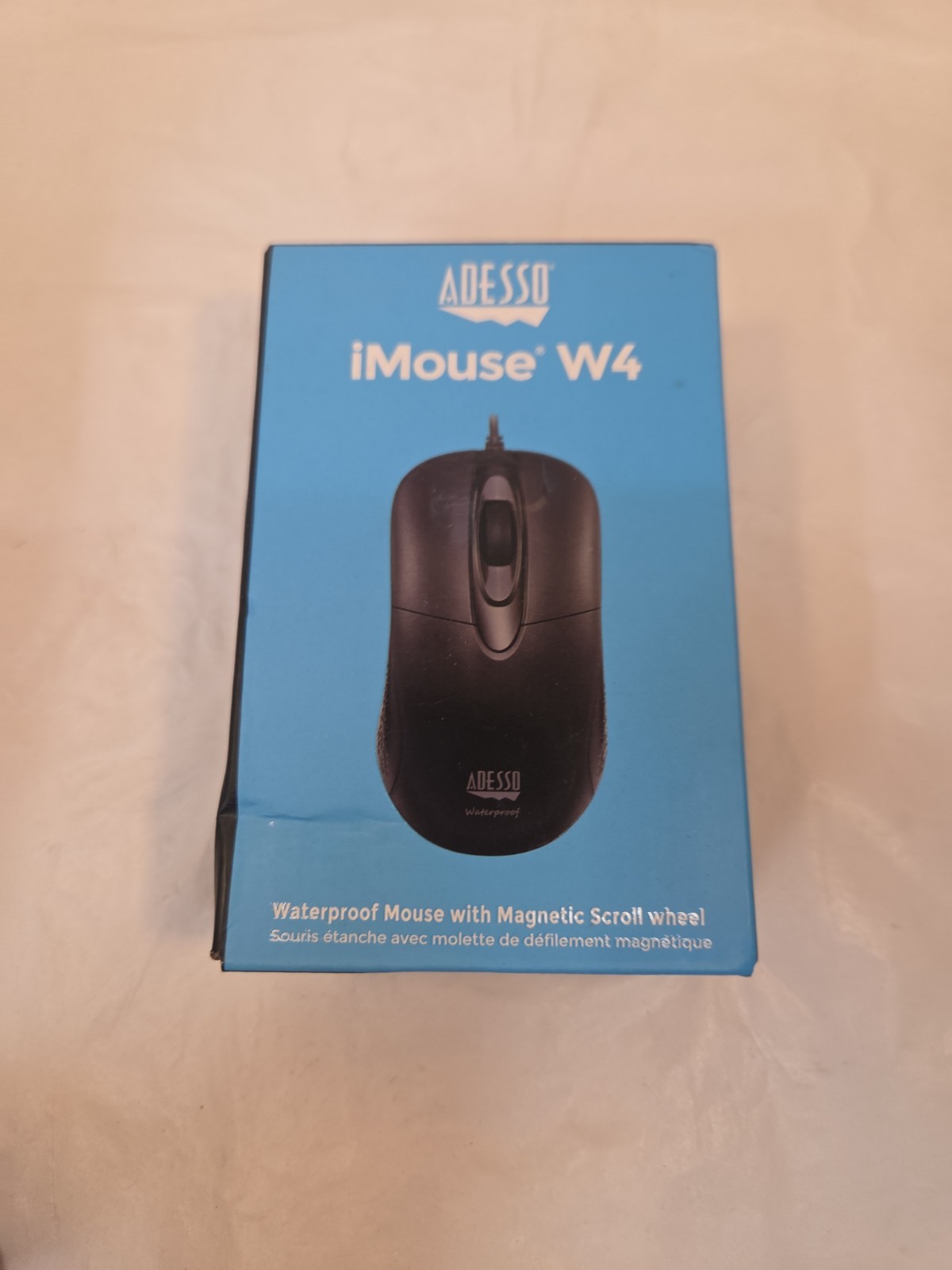 Adesso iMouse W4 - Waterproof Antimicrobial Optical Mouse (IMOUSE W4)