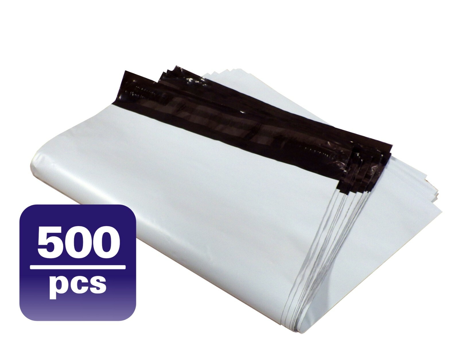500 14.5X19 M7 WHITE POLY MAILERS SHIPPING ENVELOPES PLASTIC BAGS 500#M7