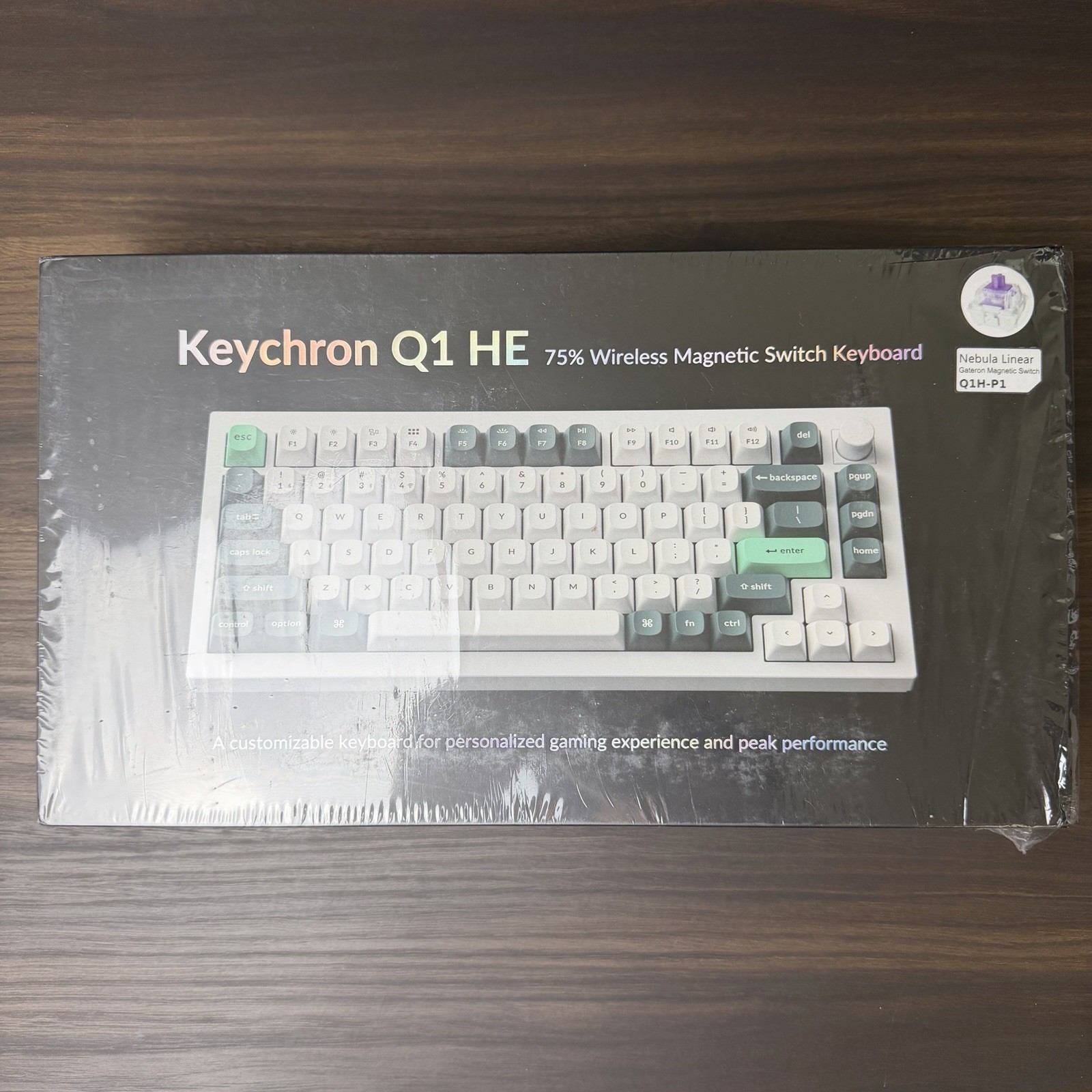 Keychron Q1 HE + Wrist Rest