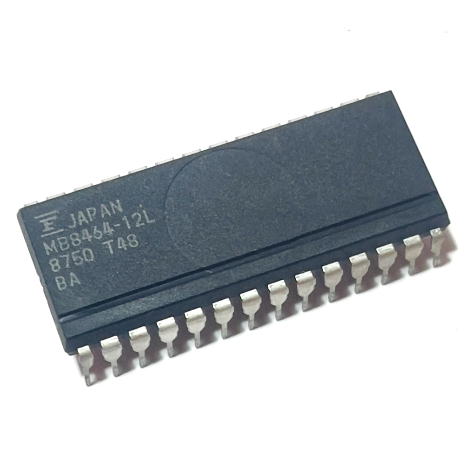 Fujitsu MB8464-12L 8Kx8 (64Kbit) CMOS Static RAM 120ns DIP-28 Vintage 1987 NOS