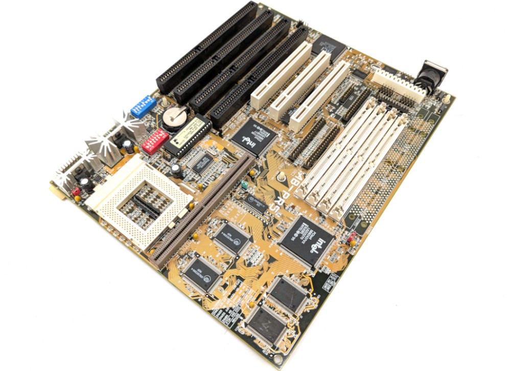 Untested Abit AB-PR5 Rev 1.03 Mainboard Socket 7 Motherboard Retro