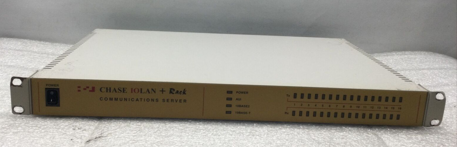 Chase Research 900-0108/T IOLAN Rack  Communications Server 16-port