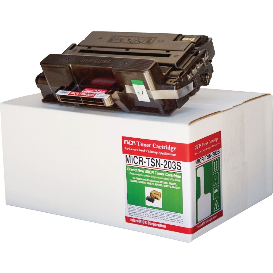 microMICR 3000-Page Standard Yield Laser Toner Cartridge, Black MICRTSN203S