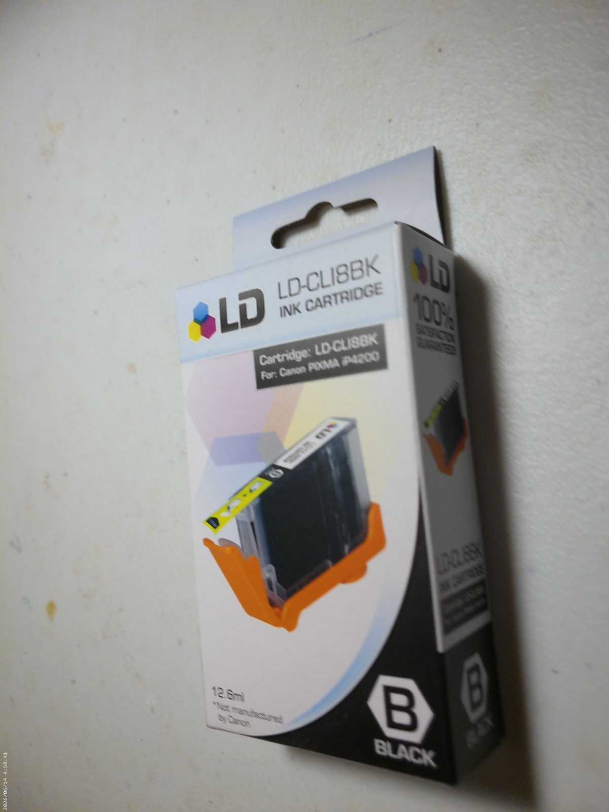LD Black Ink Cartridge  LD-CLIBBK