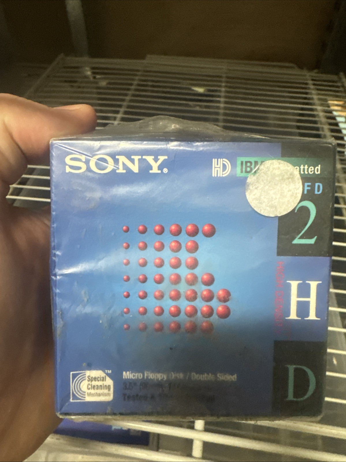 VINTAGE Sony 2HD IBM Formatted (1.44 MB) 3.5'' Diskettes~10 Disk Pack New Sealed