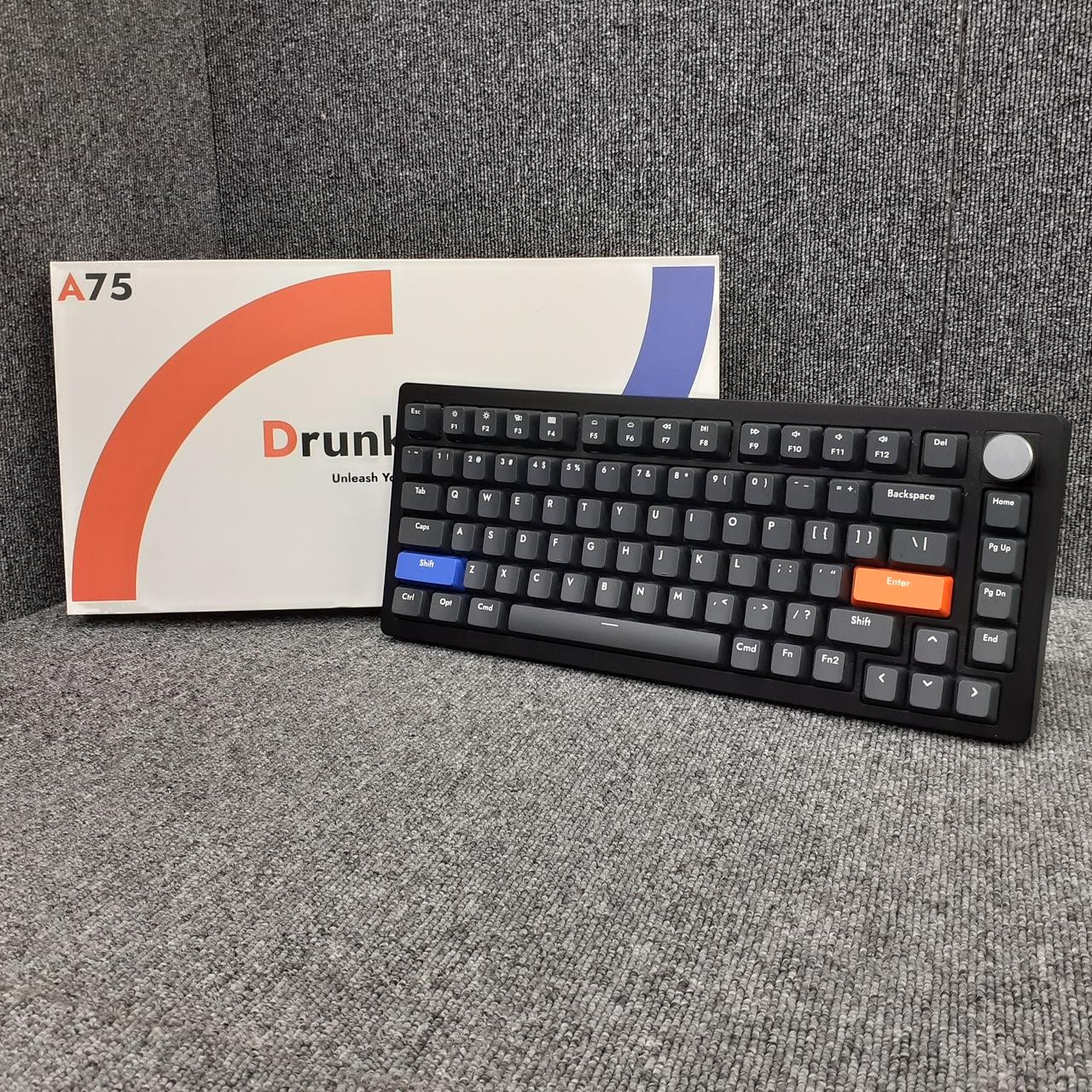 DRUNKDEER A75PRO Mechanical Gaming Keyboard, Compact Wired, Rapid Trigger
