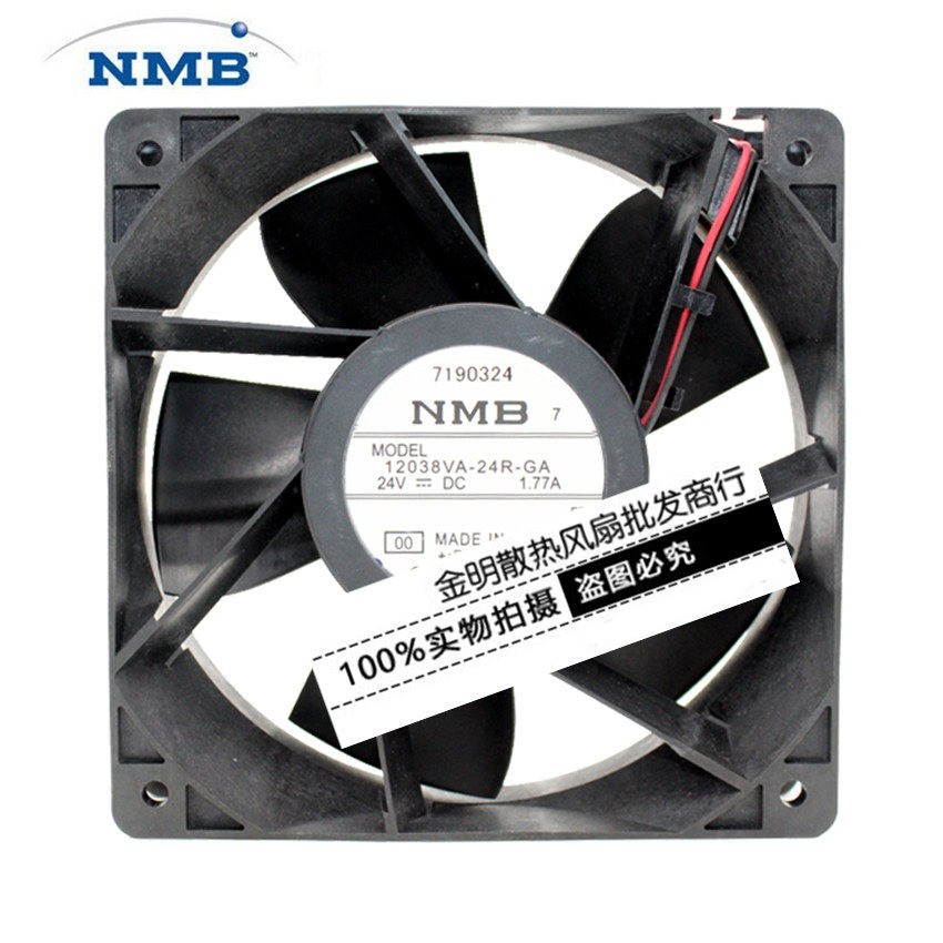 1PCS NMB 12CM 12038VA-24R-GA-00 24V 1.77A Inverter Cooling Fan
