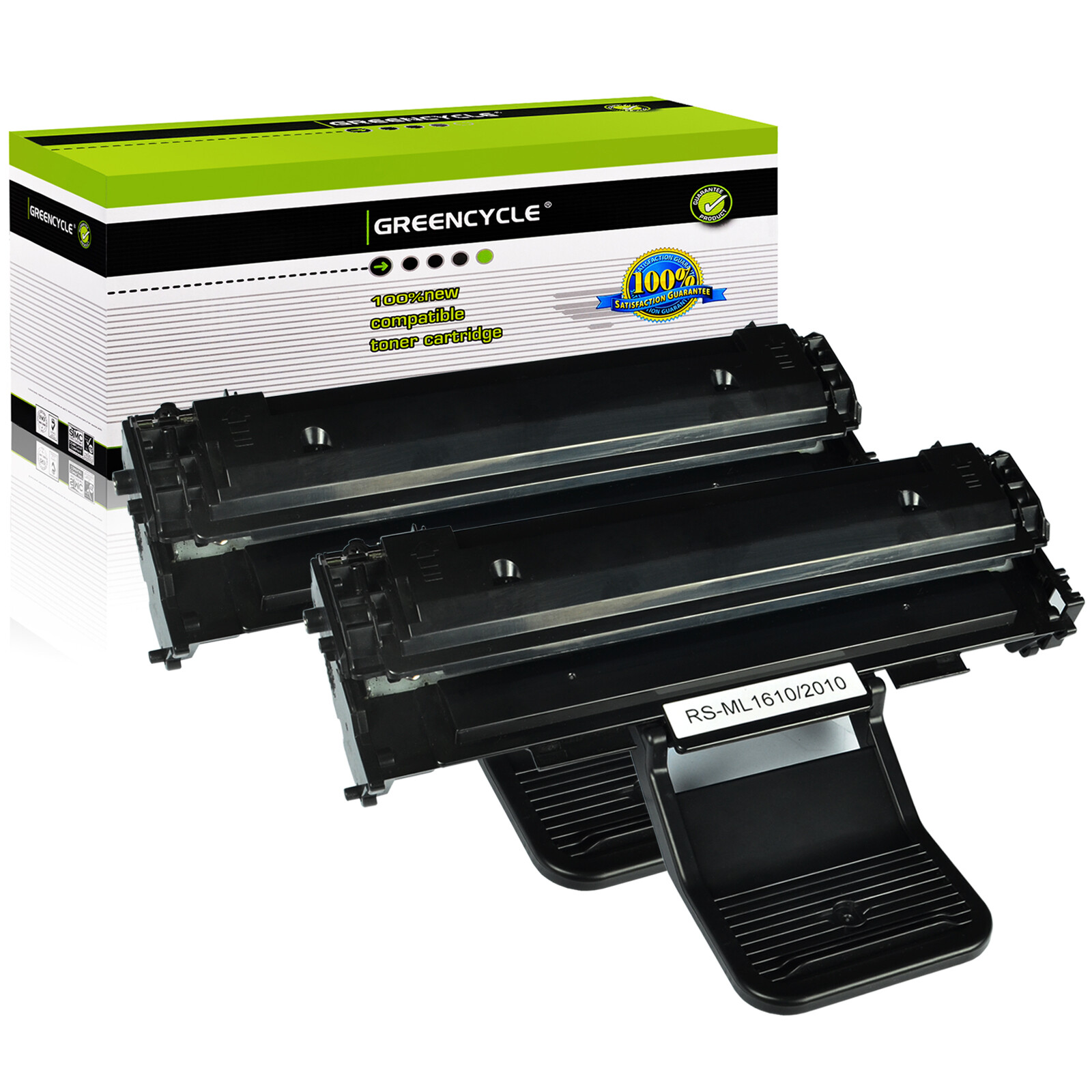 2PK Compatible For Samsung ML-2010D3 ML-2510 ML-2570 ML-2571N Toner Cartridge