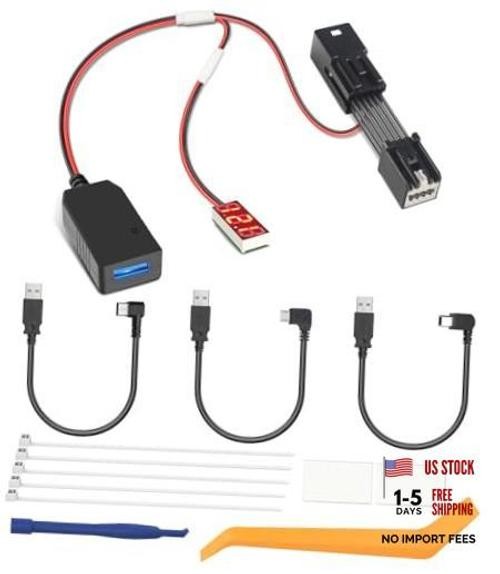 Dashcam Power Adapter,(10P TypeD) Compatible with Chevy,GMC Sierra,Buick