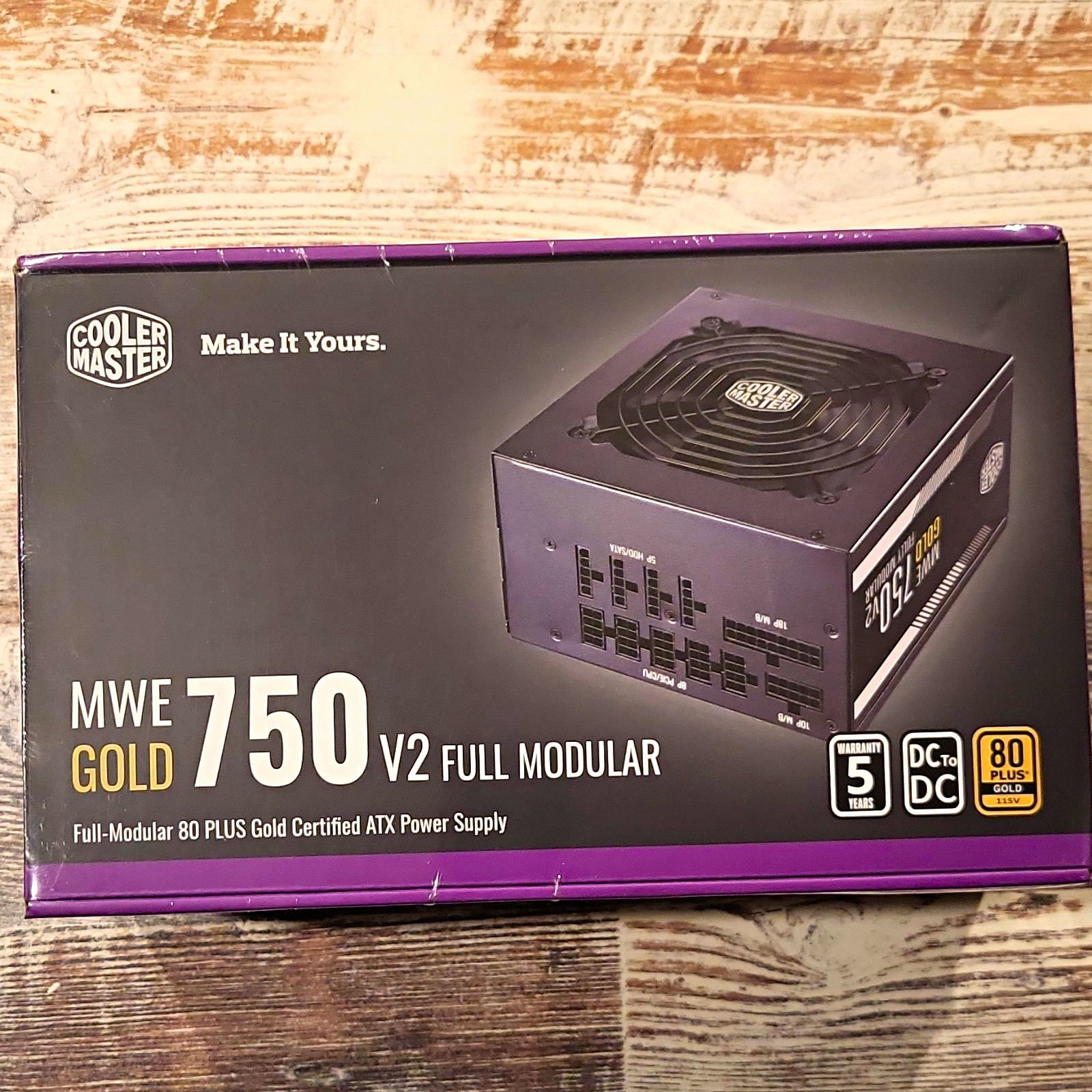 Cooler Master MWE Gold 750 V2 750W ATX 80 PLUS Gold Full Modular PSU