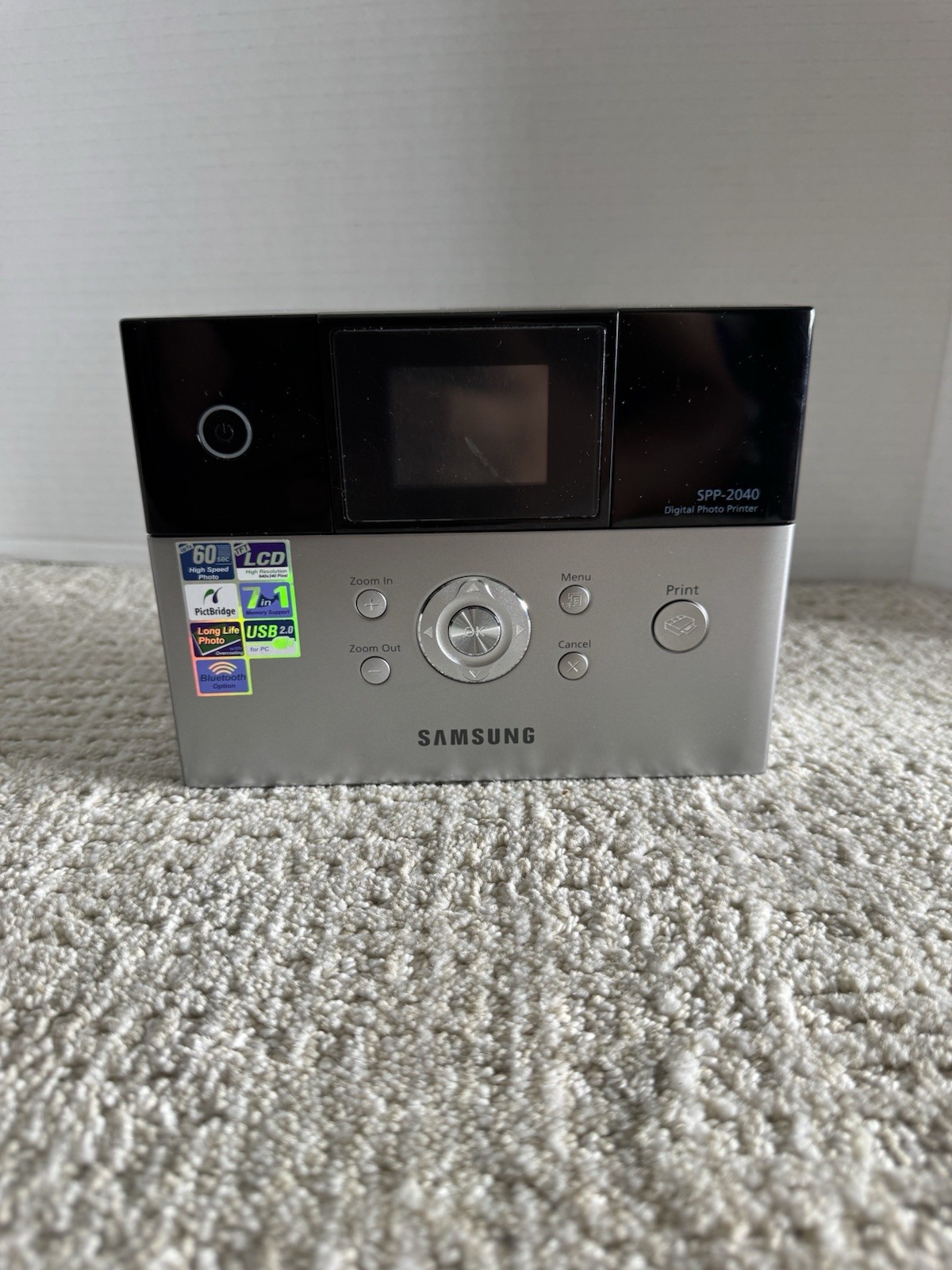 Samsung SPP-2040 Digital Photo Thermal Printer with Bluetooth 