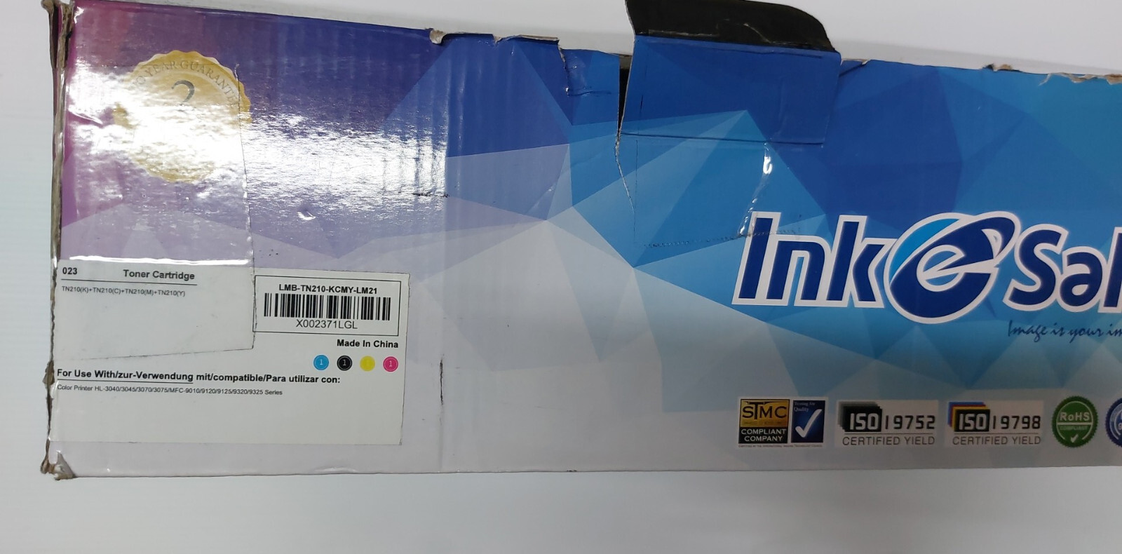 (4 Pack) INK E-SALE Compatible Toner Cartridge Replacement for Brother TN210