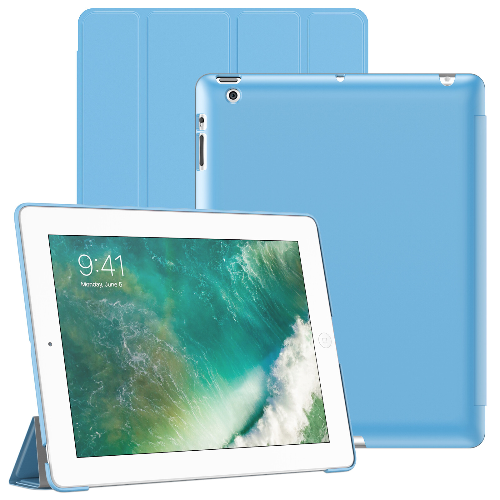 JETech Case for iPad 2 3 4 (2012/2011 Model), Not for iPad Air or iPad Air 2