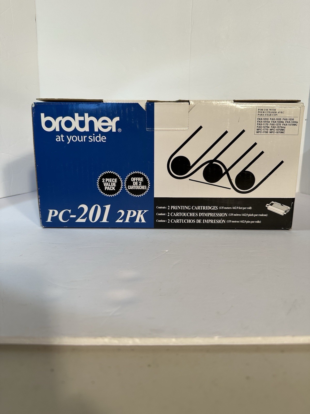 Brother PC-201 2PK - Single Ink Cartridge Only - Unused Open Box **Read Desc**