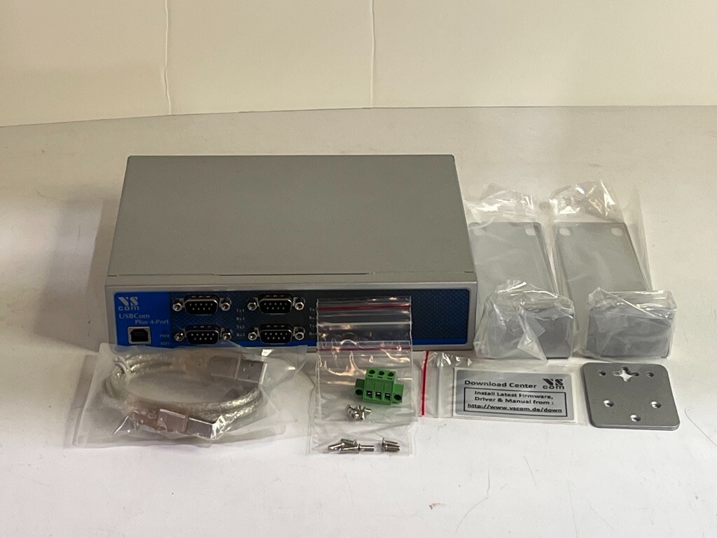 VSCOM Vision Systems USB-4COM Plus - USBCom Plus 4-port USB to Serial RS-232