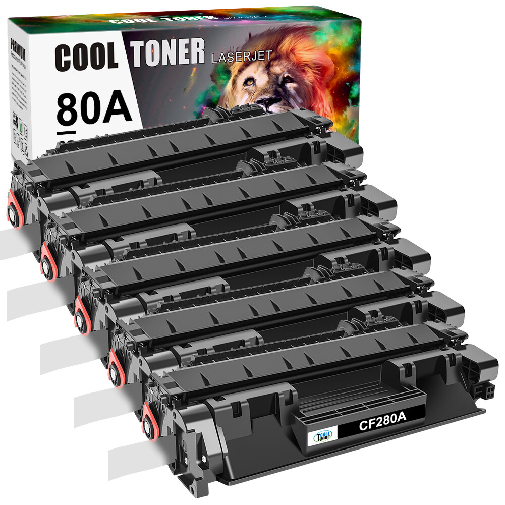1-10PK CF280A 80A Toner For HP LaserJet Pro 400 M401n M401dn MFP M425dn Lot
