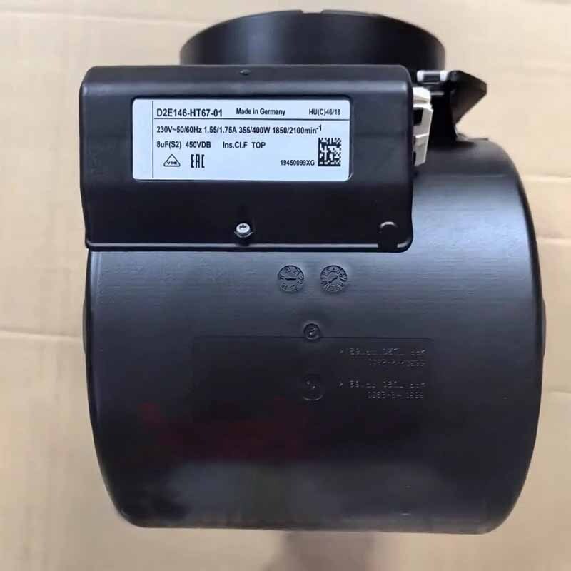 1PC 230V D2E146-HT67-01 Dual Inlet Mute Turbo Blower Cooling Fan 355W Blower Fan
